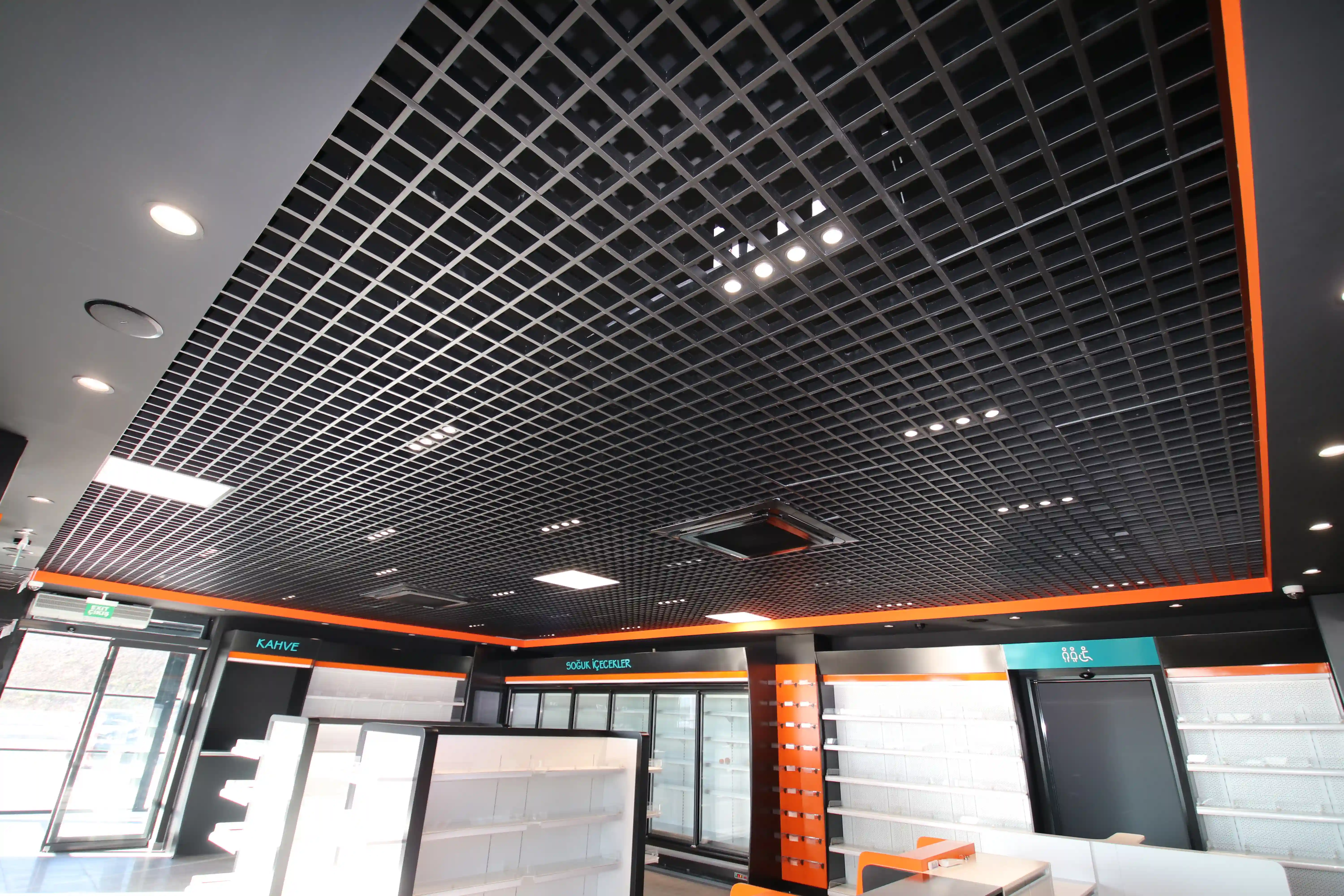 Kendinden Taşıyıcılı Petek Tavan